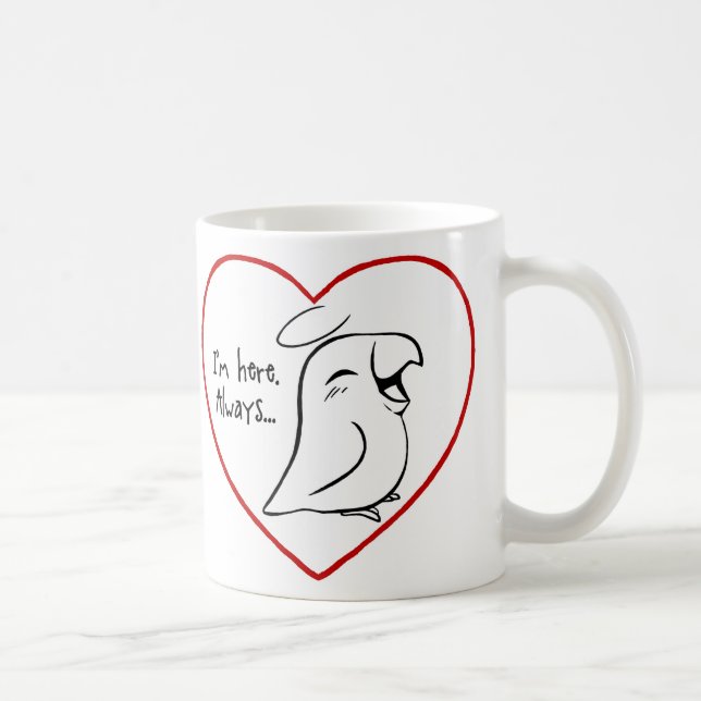 Always in my heart coffee mug (Right)