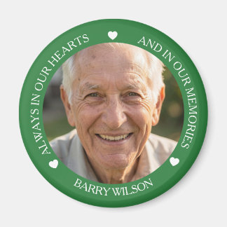 Always in our Hearts and Memories | Memorial  Magnet