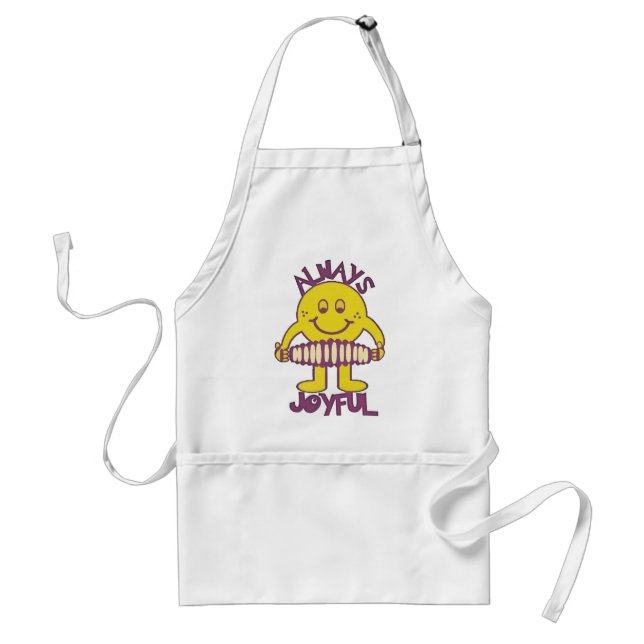Always Joyful.png Standard Apron (Front)