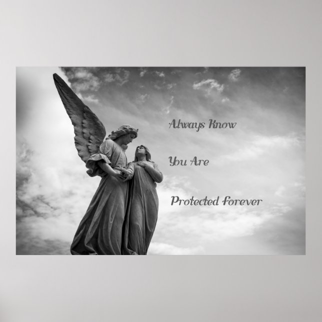 Always Know You Are Protected Forever - Spiritual  Poster (Front)