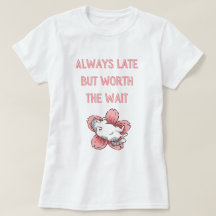 Always late but worth the wait - Lazy cat design