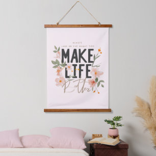 Always Look on the Bright Side Hanging Tapestry