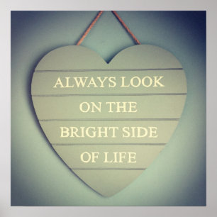 Always Look On The Bright Side of Life Poster