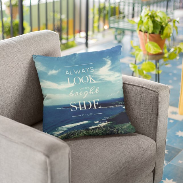 Always Look on the Bright Side of Life / Seascape Cushion (Creator Uploaded)
