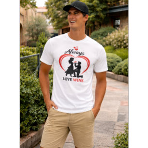 Always Love Wins Unisex Bella Canvas Tee