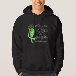 Always My Hero In Memory Grandfather - Lymphoma Hoodie