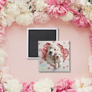 Always my Mother -Dog Mum & Baby Mother's Day Magnet