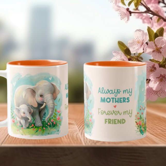 Always My Mother Forever My Friend Mothers Day Mug (Creator Uploaded)