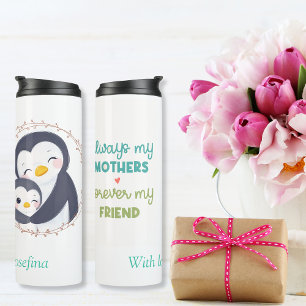 Always my Mother - Penguin Mum & Baby  Thermal Tumbler
