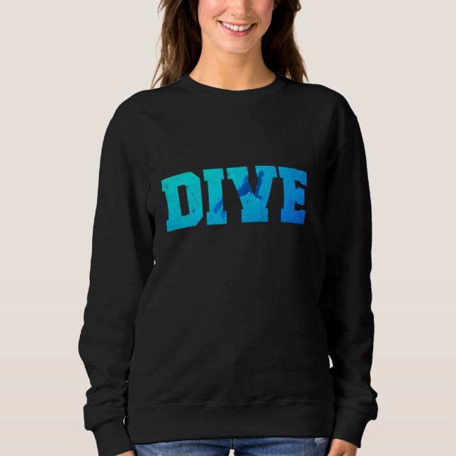 Always Nice To A Diver Funny Scuba Diving Diver Do Sweatshirt (Front)