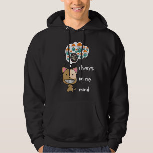 Always on my mind ! Funny cat design Black Friday  Hoodie