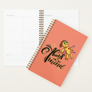 Always on My Mind Funny Halloween Voodoo Doll Planner