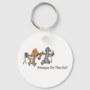 Always On The Go! Key Ring