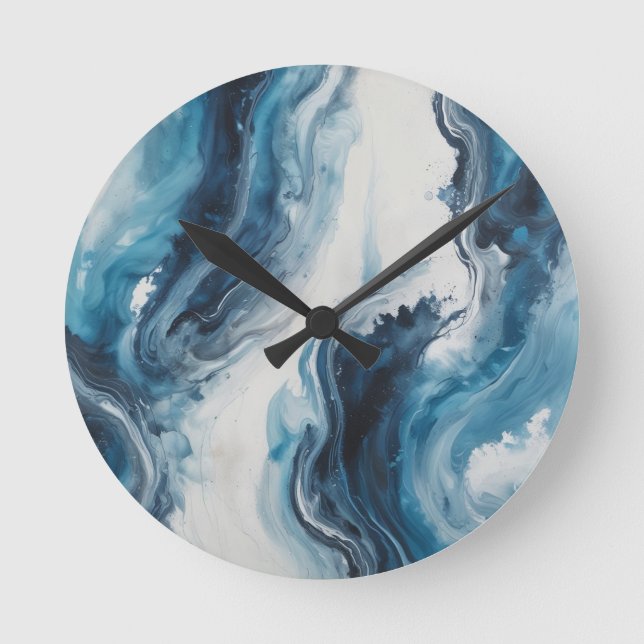 Always on time round clock (Front)