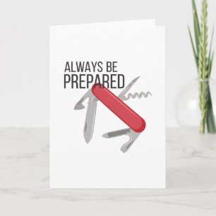 Always Prepared Card