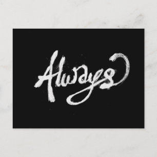 ALWAYS PROMISES LOVE FRIENDSHIP LOYALTY EXPRESSION POSTCARD