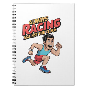 "Always Racing Against theClock" Notebook