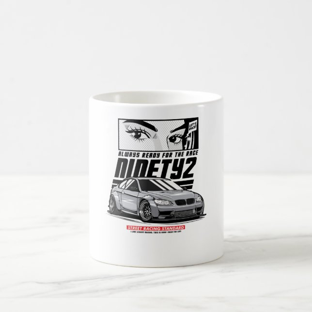 Always Ready for the Race Coffee Mug (Center)