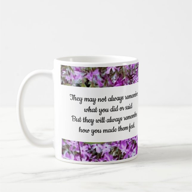 "Always Remember"  Coffee Mug (Left)