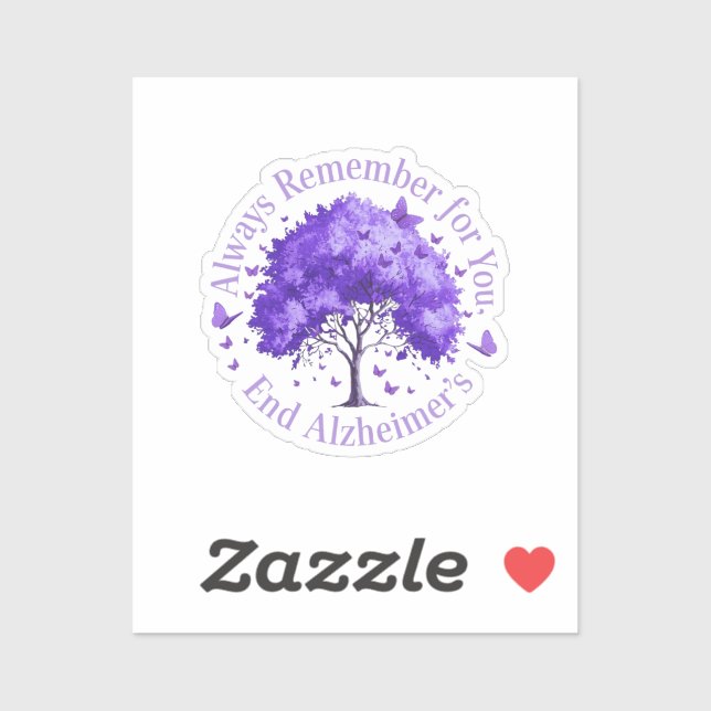 Always Remember: For You, End Alzheimer's  (Sheet)