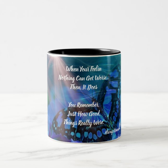 Always Remember Two-Tone Coffee Mug (Center)