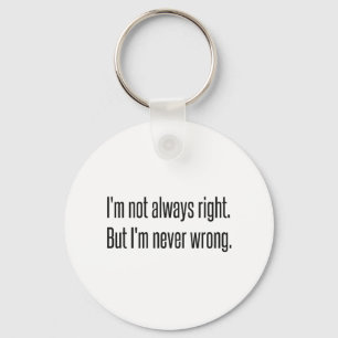 Always Right Key Ring
