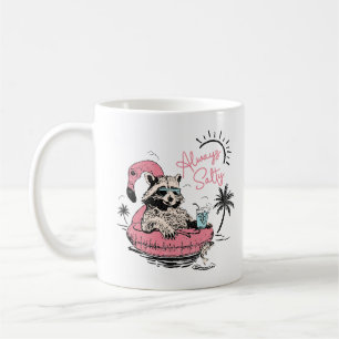 Always Salty Racoon Tri-Blend Shirt Coffee Mug