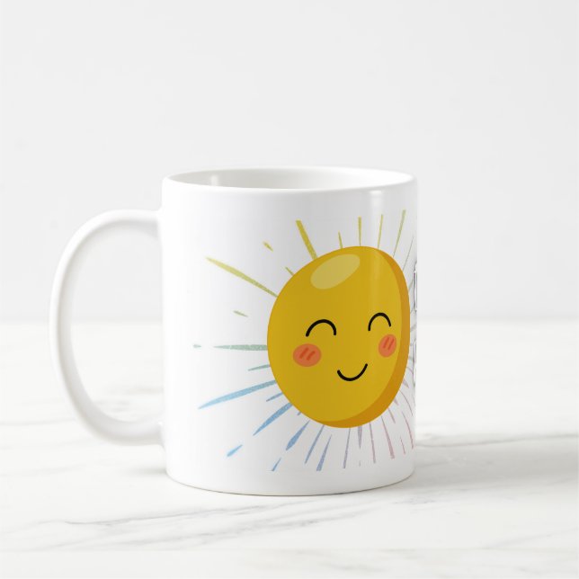 Always smile coffee mug (Left)