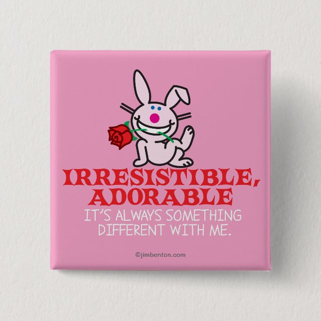Always Something Different 15 Cm Square Badge (Front)