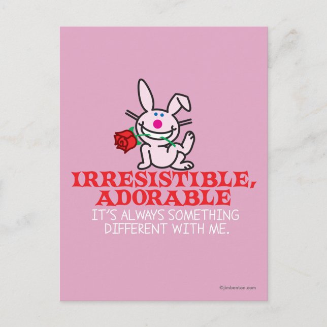 Always Something Different Postcard (Front)