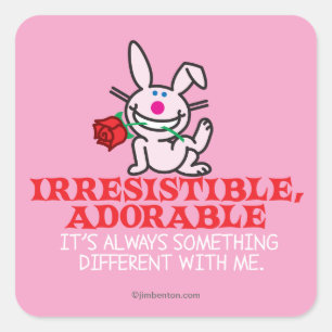 Always Something Different Square Sticker