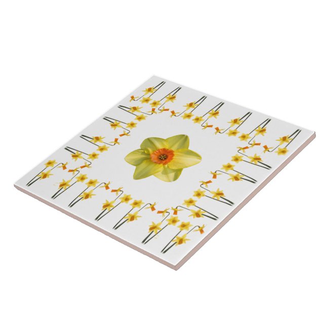 Always Spring Ceramic Tile (Side)