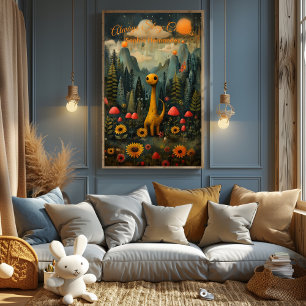 Always Stay Curious - Inspiring Children's Poster