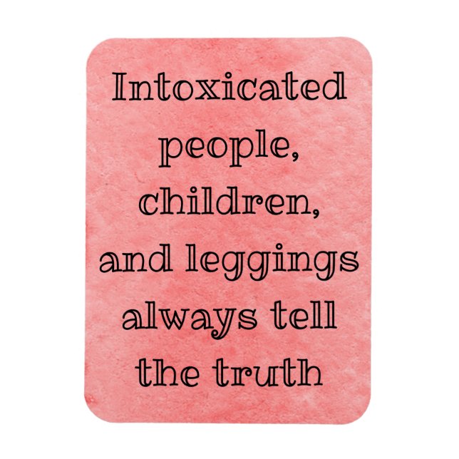 Always tell the truth magnet (Vertical)