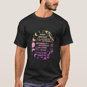 Always Throw Spilled Salt Over Your Left Shoulder T-Shirt