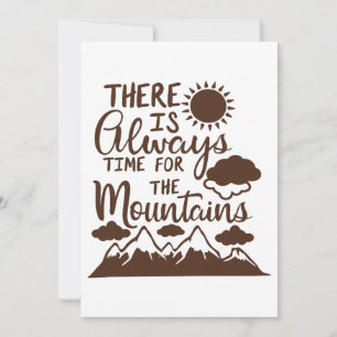 ALWAYS TIME FOR THE MOUNTAINS HOLIDAY CARD