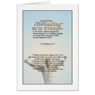 Always Triumphant - II Corinthians 2:14