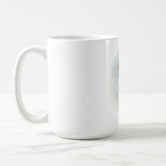 Always Trust God Religious Quote Gift Coffee Mug (Left)