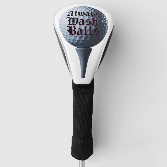 Always Wash Balls Driver Cover (Front)