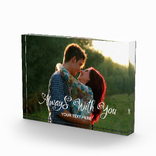 Always with You Personalised Photo Block