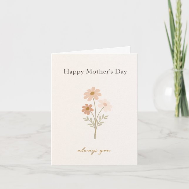 Always You Mother's Day Card (Front)