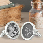 Always Your Little Girl Father Of The Bride Photo Cufflinks<br><div class="desc">Email me @ JMR_Designs@yahoo.com if you need assistance or have any special request.</div>