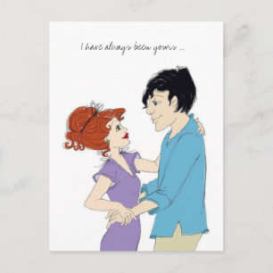 Always Yours Postcard