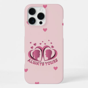 Always Yours Romantic Couple Hearts Phone Case