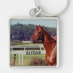 Alydar Belmont Stakes Post Parade 1978 Key Ring