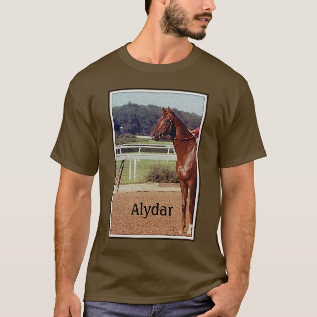 Alydar Belmont Stakes Post Parade 1978 T-Shirt (Front)