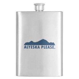 Alyeska Please Hip Flask