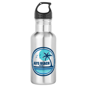 Alys Beach Fort Walton Palm Tree Birds 532 Ml Water Bottle