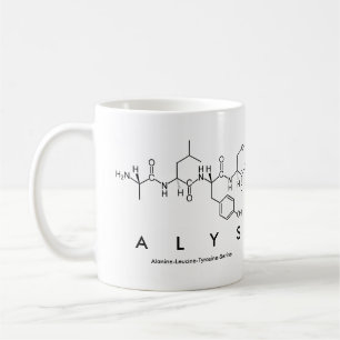 Alys peptide name mug
