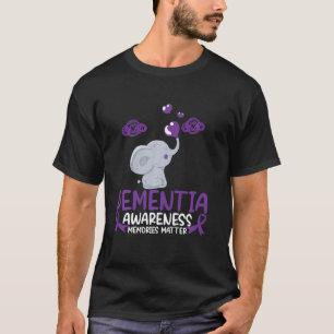 Alzheimer Awareness Dementia Awareness Memories En T-Shirt